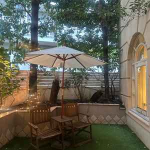 ガーデンも綺麗で、特に夜の雰囲気は気にいりです！