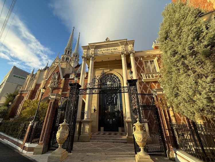 入り口からこの景観です。圧巻で入る前からワクワクするような見た目でした。