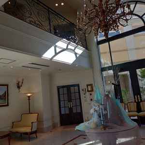 式場入ってすぐの玄関ホールです。