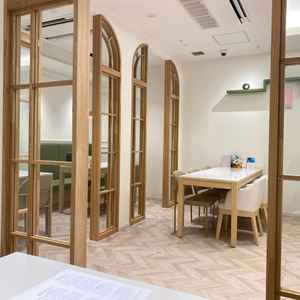 説明を受けたブース