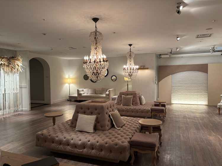 ゲストが到着後に待機する場所です。