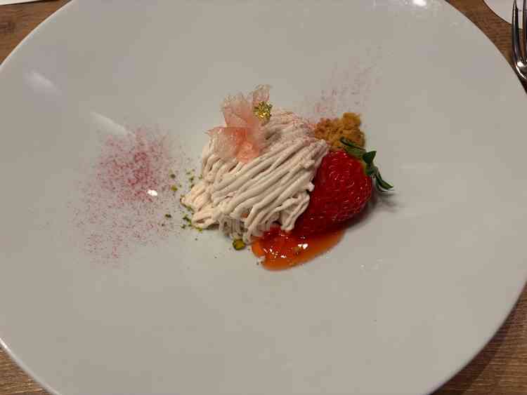 デザート。おいしかった。