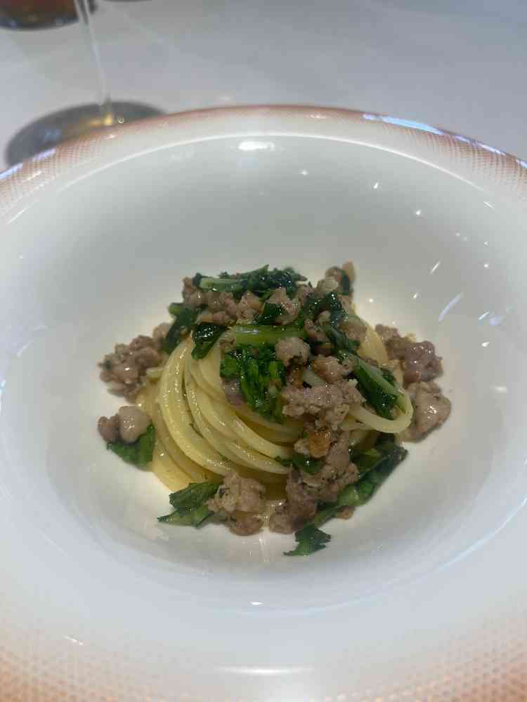 真ん中のコースでもボリューム感がしっかりあり、イタリアンは珍しくゲストの印象にも残りそうです。