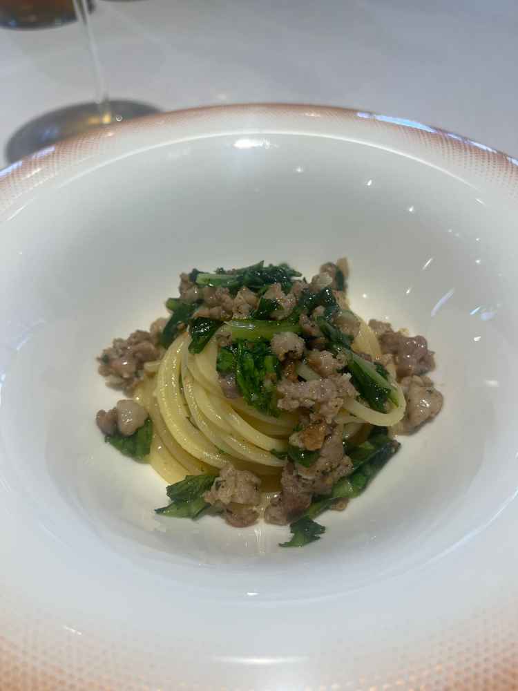 真ん中のコースでもボリューム感がしっかりあり、イタリアンは珍しくゲストの印象にも残りそうです。