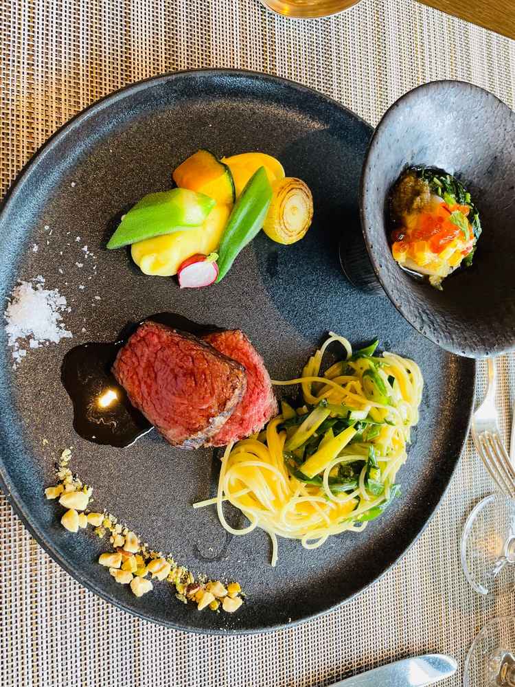 試食のメインプレート