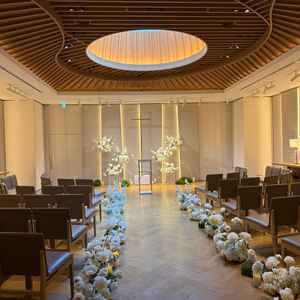 チャペルは写真映えもすごくいいなと感じました。