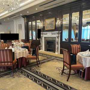 3つある披露宴会場のうち最も気に入った「ペンブルック」。シックな雰囲気。