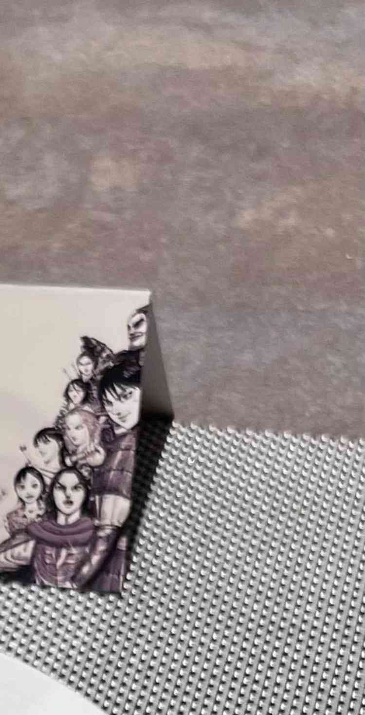 名前の立て札に好きな漫画の印刷をしていただき、おもてなしを感じた。