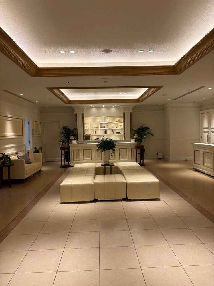 受付とゲストの控室。キレイな場所です。