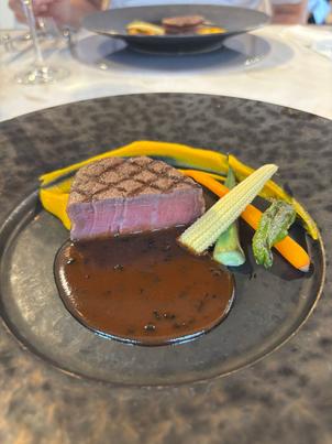 試食のお肉