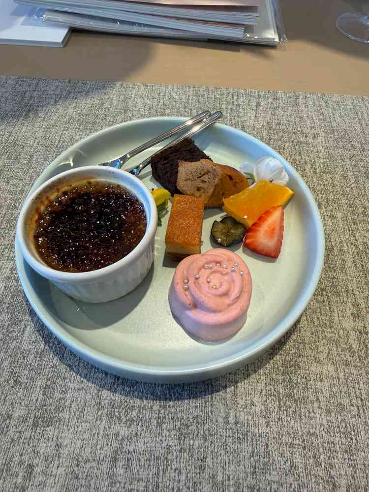 提供してもらったデザートです。