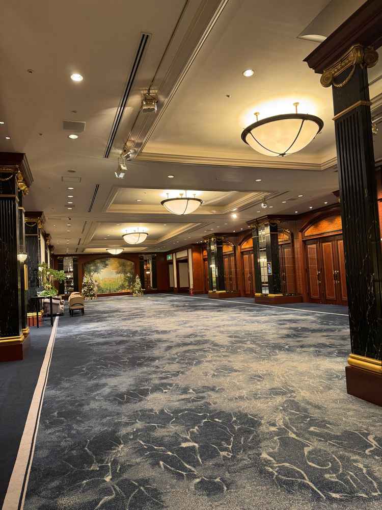 廊下も綺麗でした。作りも高級感があり、ゲストに満足してもらえそうでした。どこを切り取っても上質な空間