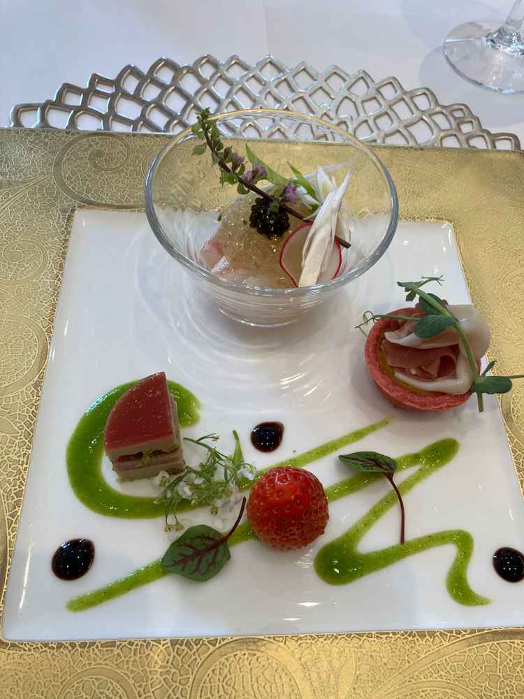 高級食材を使った試食会