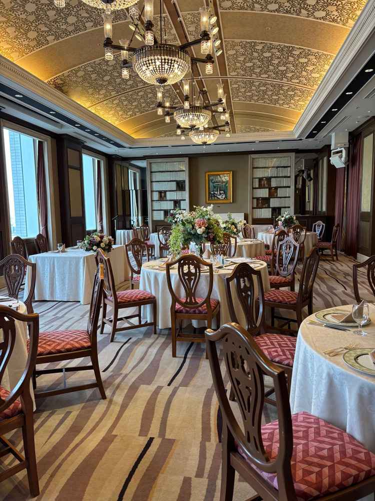 披露宴会場。ここからの景色が素敵でした。