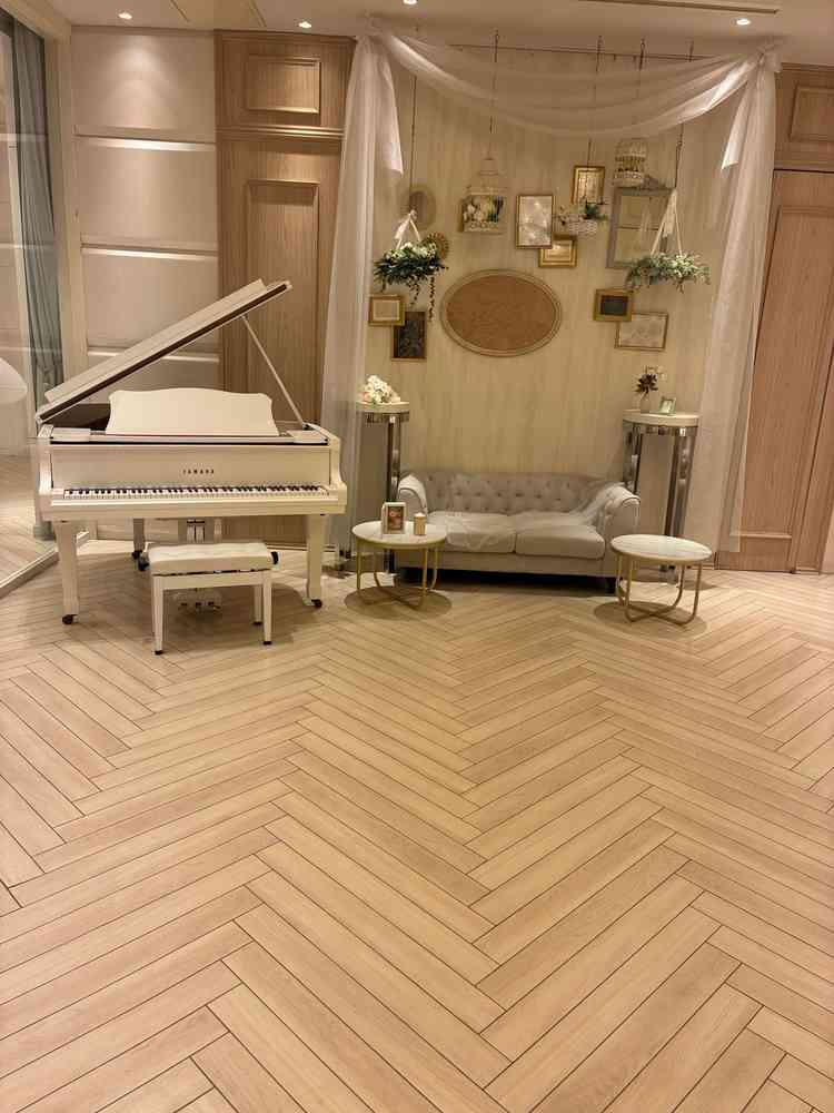 ピアノがあって自由に演奏できる