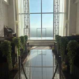 短いバージンロードを希望している方にはとてもいいと思いました！