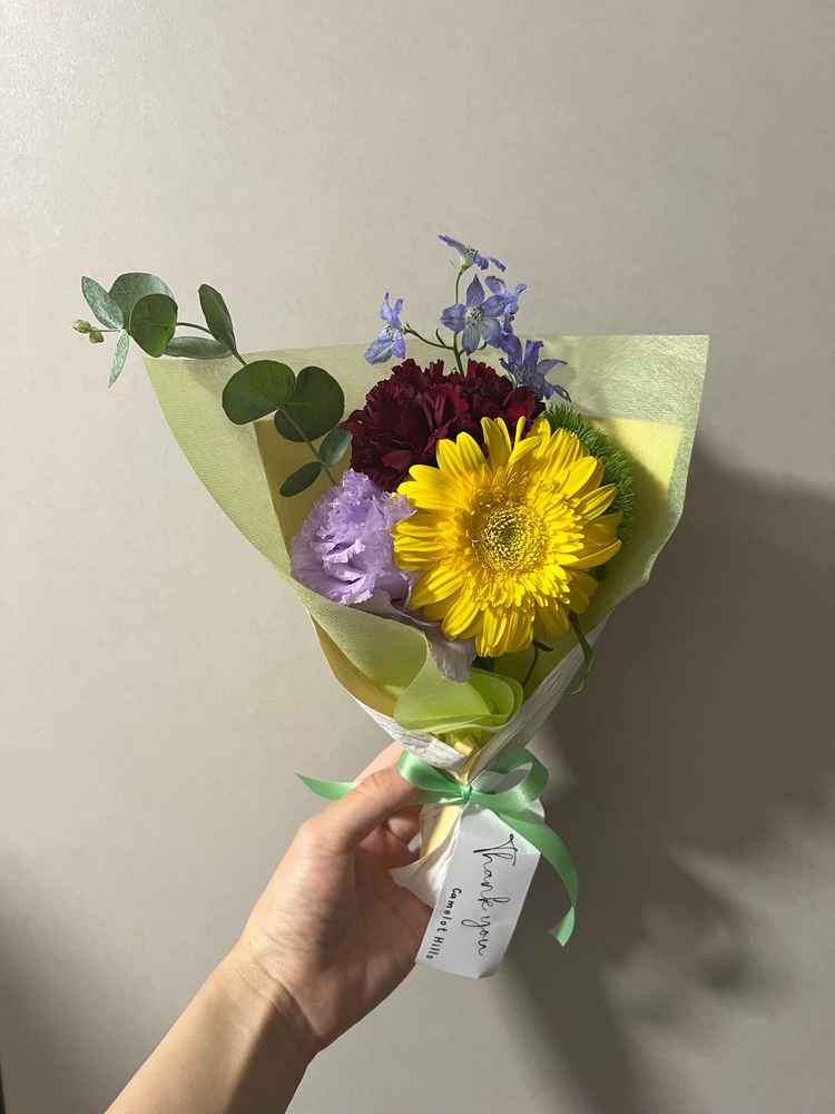 いただいたお花