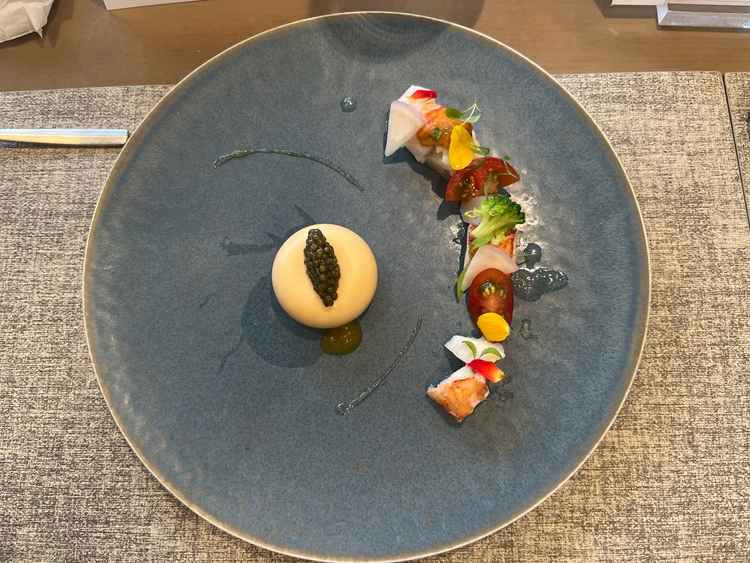 試食で食べた前菜