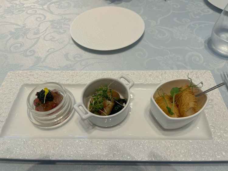 前菜の料理です