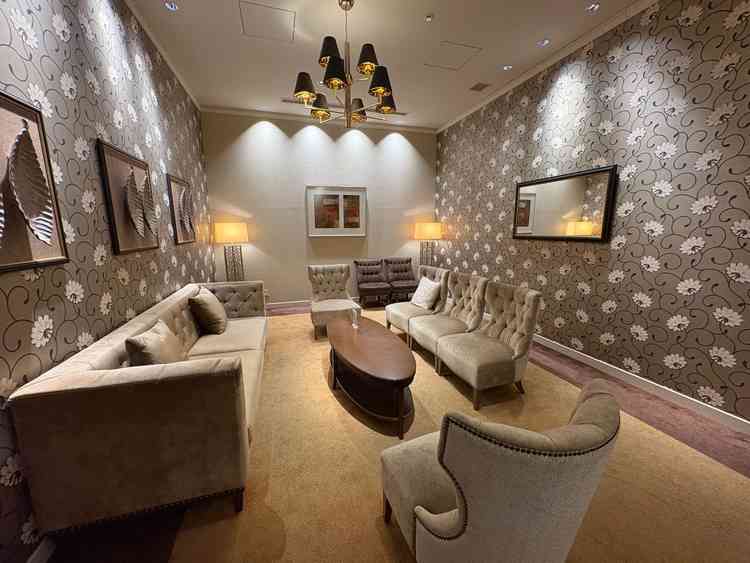 新郎、新婦ごとに親族控室があり安心して落ち着ける空間作りを感じました。