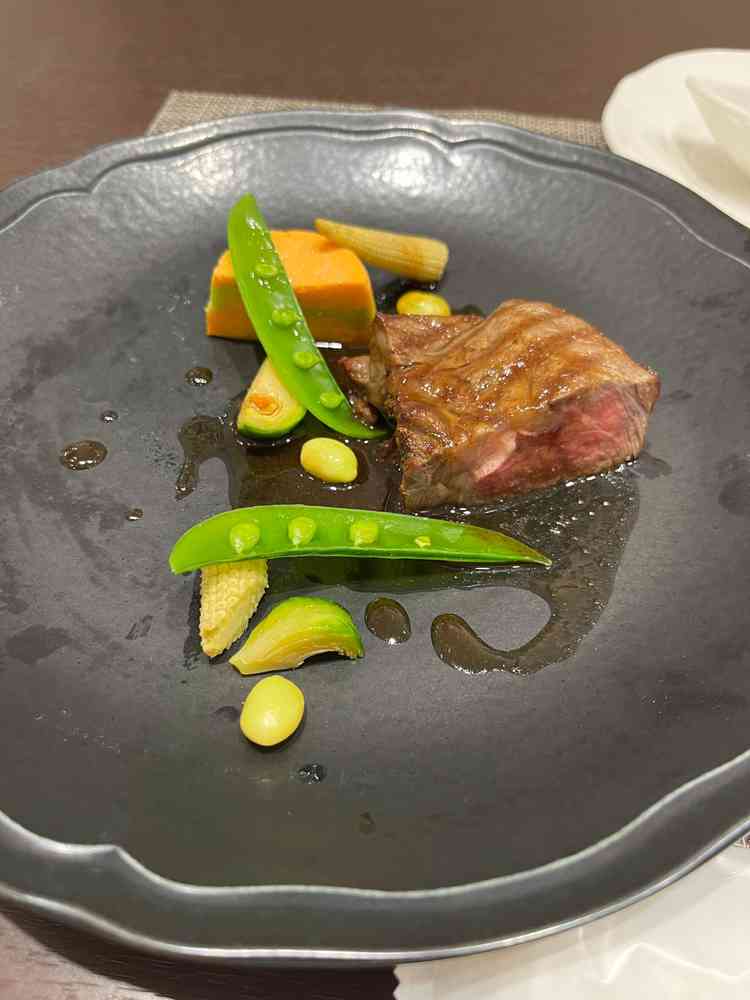 試食のメインである牛肉。柔らかくて美味しかったです