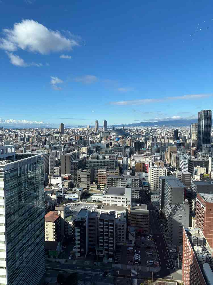 会場からの景色