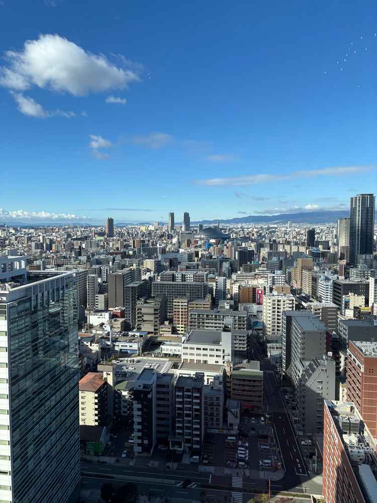 会場からの景色