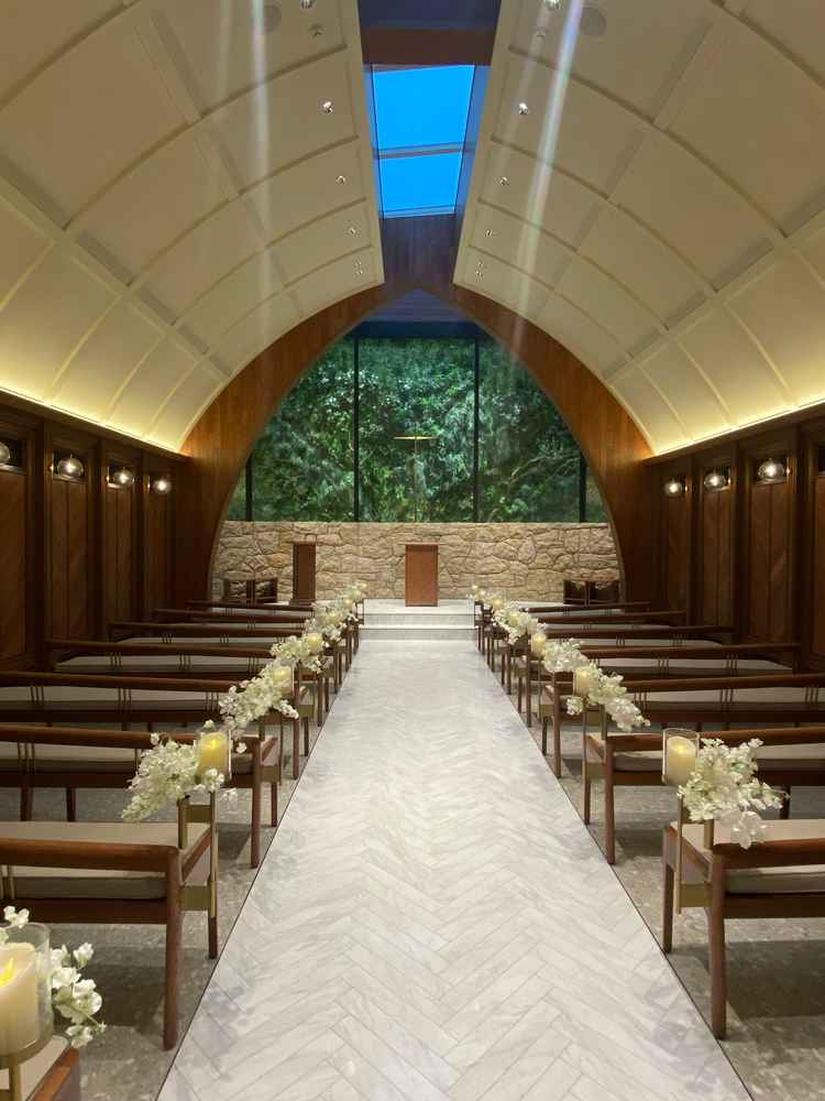 天気に左右されず、でも緑があって自然が感じられるのが良かったです。