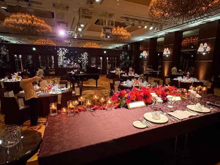 新郎新婦から見た景色