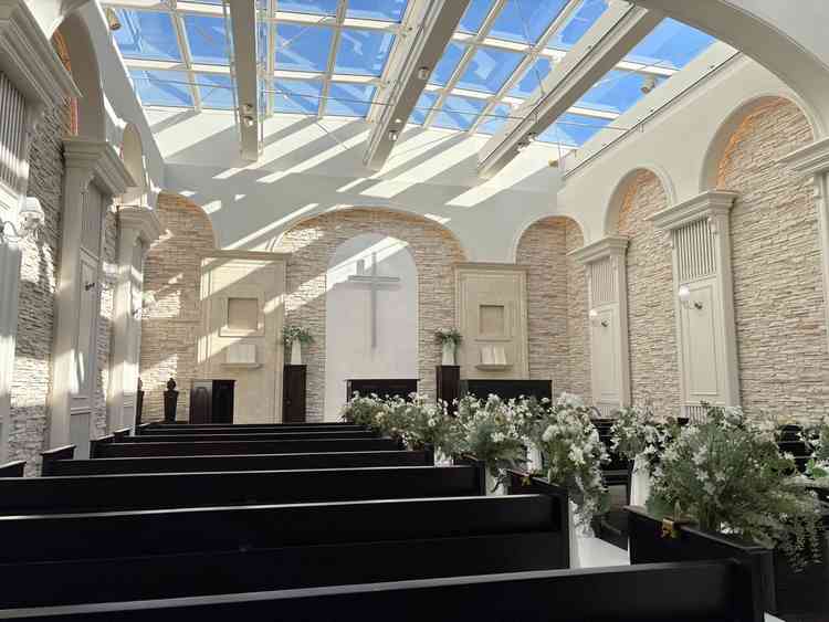 天窓だと光がしっかりと入ってきてとても綺麗でした。