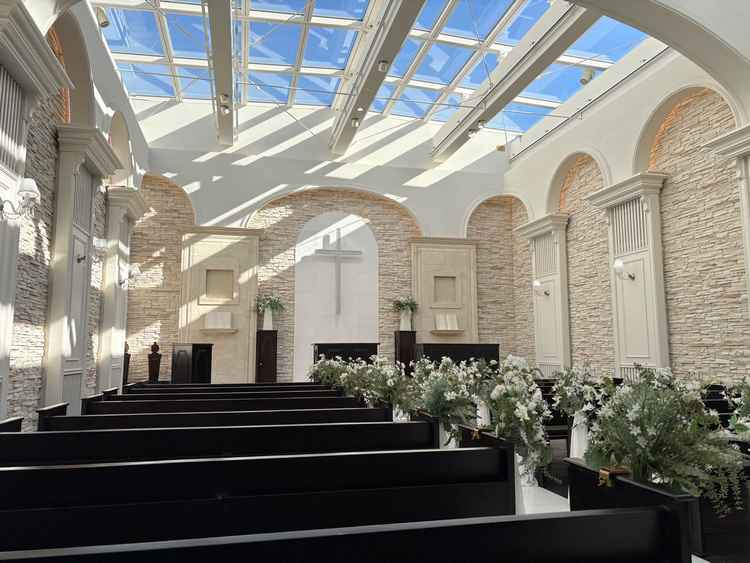 天窓だと光がしっかりと入ってきてとても綺麗でした。