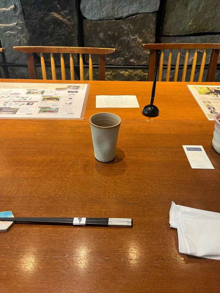 お料理試食は蛤の出汁から。