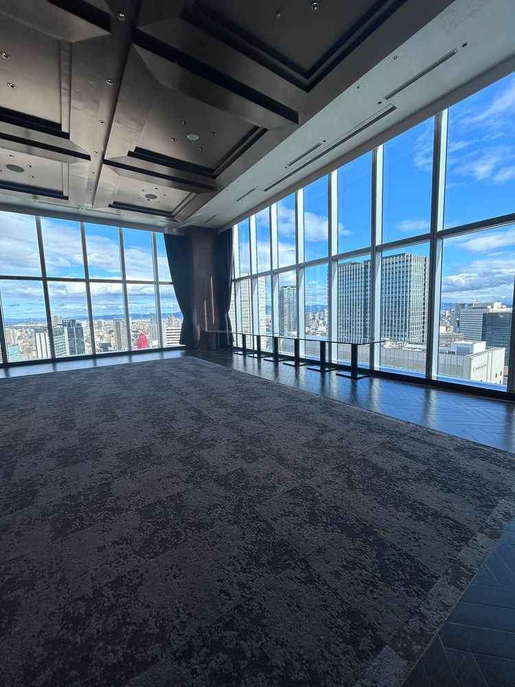 普段はレストランで使われているブースも贅沢に使用できるようでした。