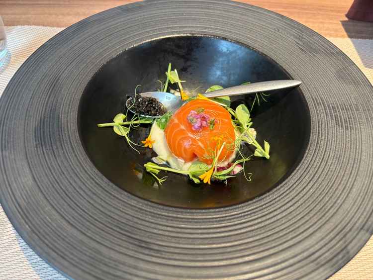 試食させていただいたお料理。見た目も鮮やかでとても美味しかったです。