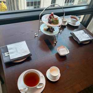 特典のアフタヌーンティーの写真