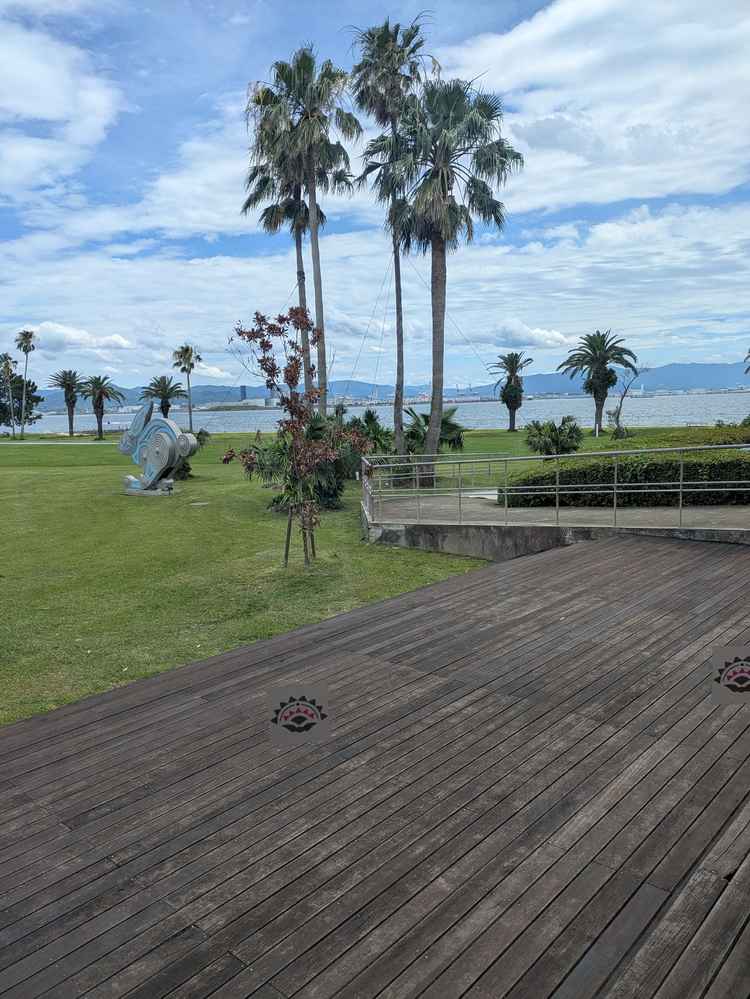 大きめの披露宴会場からの眺めです。とても開放感があり素敵です。