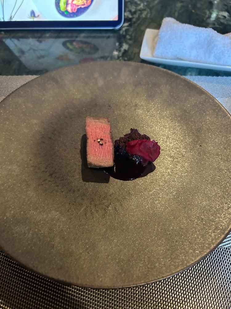 試食のメイン料理です。柔らかくておいしかったです。