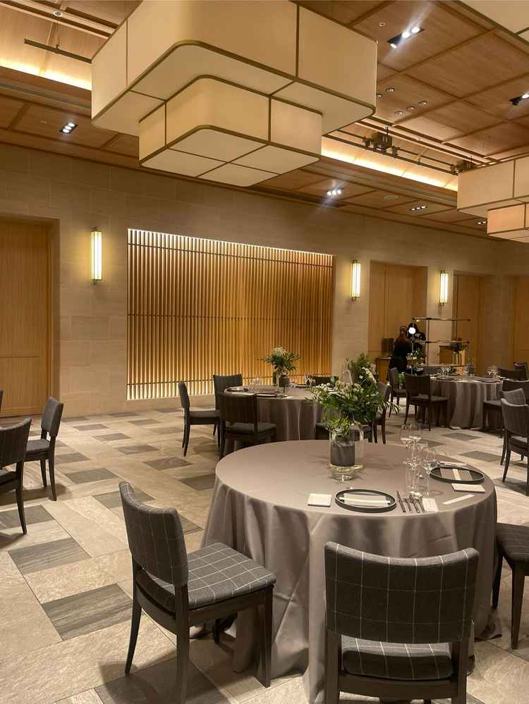 披露宴会場①他にはない和の雰囲気が素敵でした。