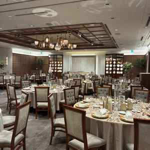 披露宴会場は、カジュアル過ぎず上質さがある。