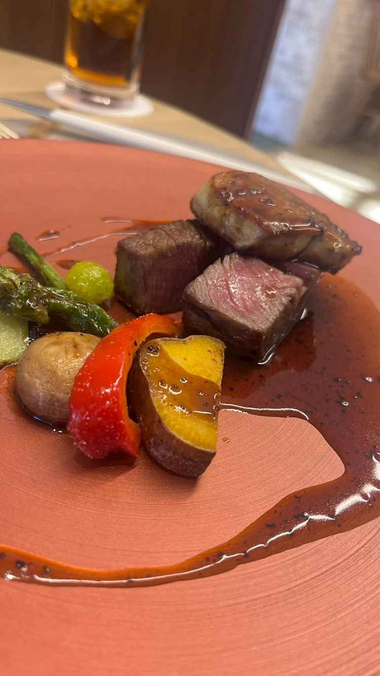 試食でいただいたお肉料理