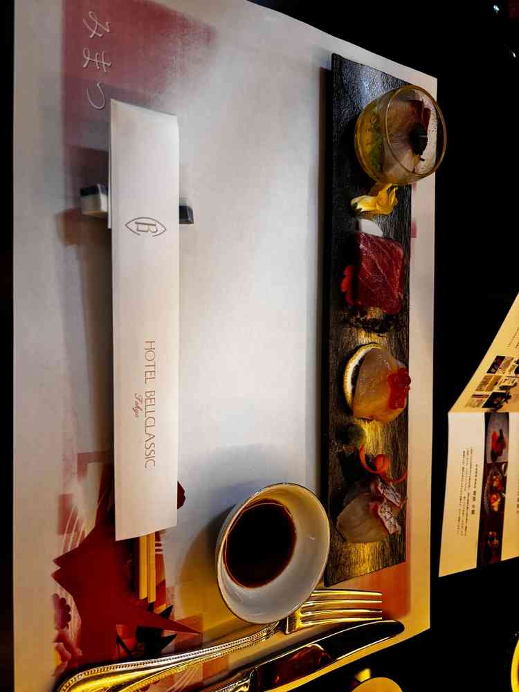 試食　お刺身4点