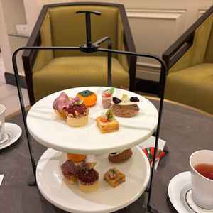 フェアにアフタヌーンティーがついていたので、美味しいお菓子をいただけました。お料理もかなり評判。