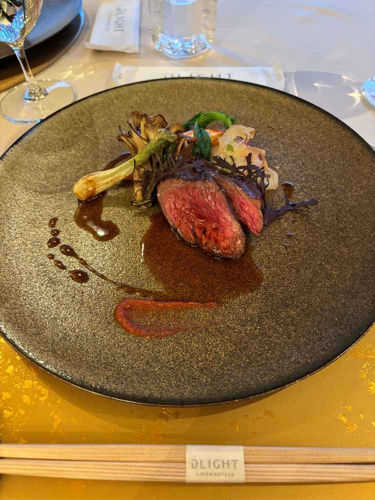 奈良の大和野菜を使った試食会メイン料理とても美味しかったです