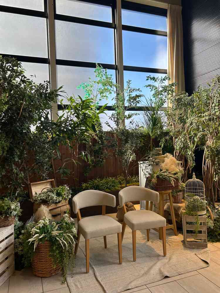 披露宴会場内で写真スポットにもなると思いました