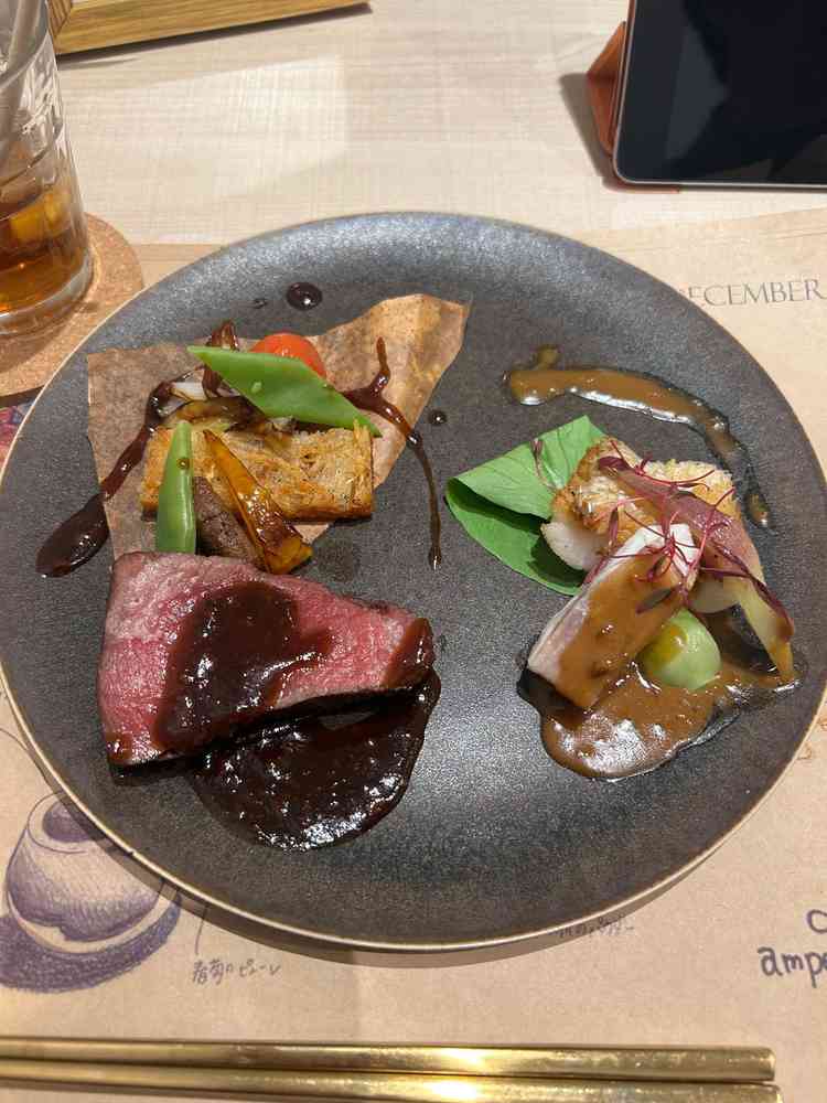 試食メイン料理