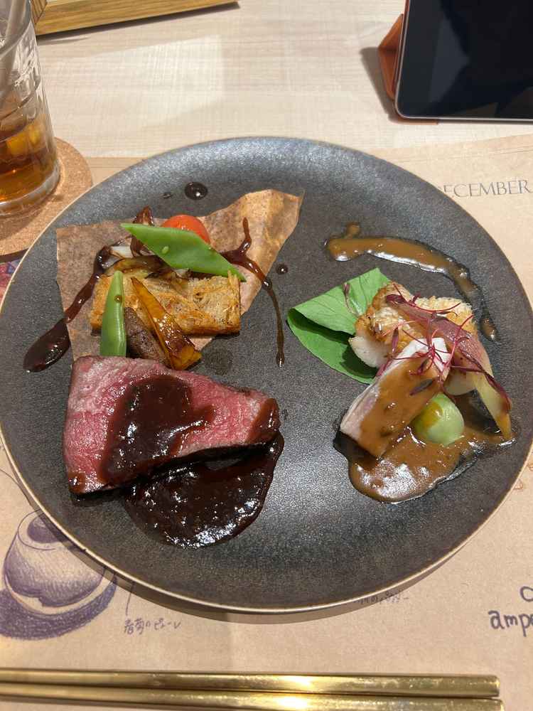 試食メイン料理