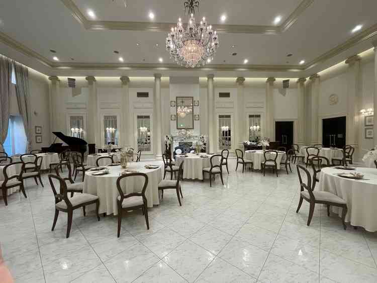 ビクトリアハウスの披露宴会場