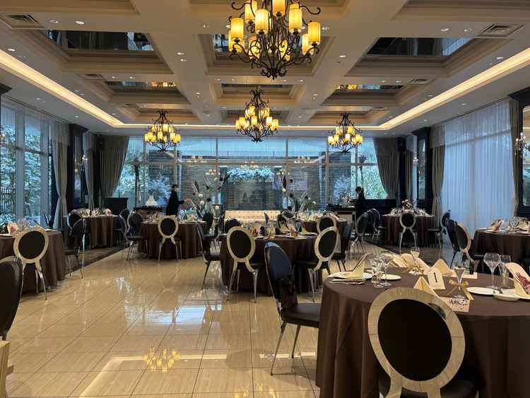 ニューヨークがテーマの披露宴会場