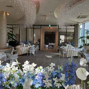 海系の披露宴会場