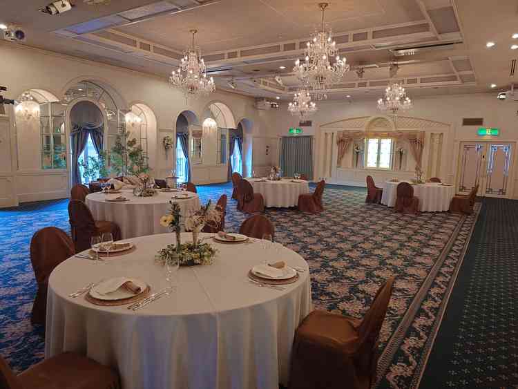 少し小さめの会場でしたが、非日常感もあり装飾も可愛らしかったです。